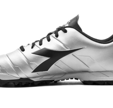 Diadora Pichichi 3 TF - Argenté/Noir – Image 2