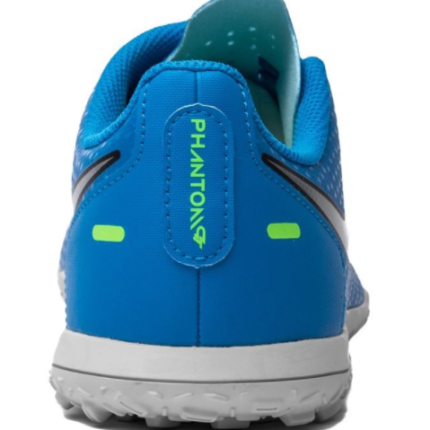 Nike Phantom GT Club TF Spectrum - Bleu/Argenté/Vert Enfant – Image 3