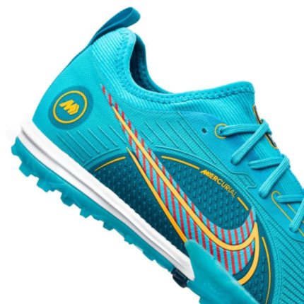 Nike Mercurial Zoom Vapor 14 Pro TF Blueprint - Bleu/Orange/Bleu – Image 6
