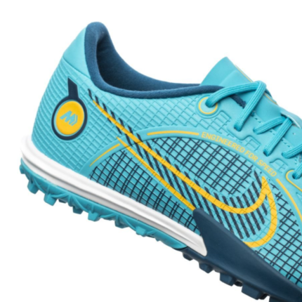 Nike Mercurial Vapor 14 Academy TF Blueprint - Bleu/Orange/Bleu – Image 4