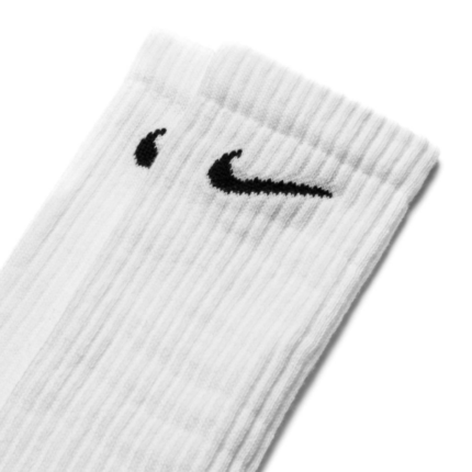 Nike Chaussettes Everyday Lightweight Crew Pack de 3 - Blanc/Noir – Image 2