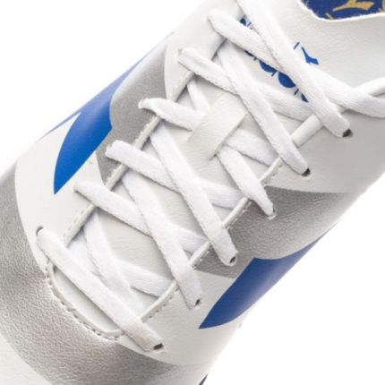 Diadora Raptor R TF - Blanc/Bleu/Argenté – Image 6