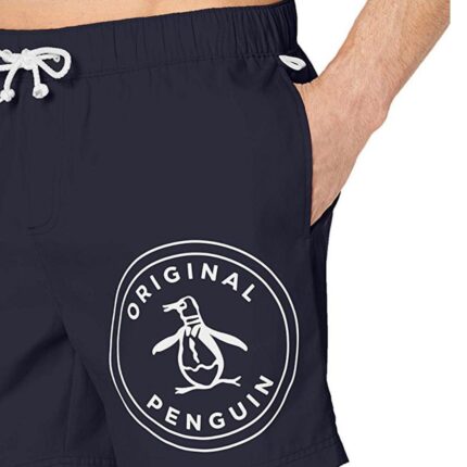 Maillot De Bain  Original Penguin Imprimé Bleu Marine – Image 3