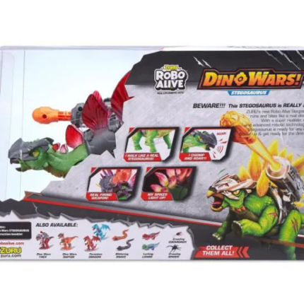 ROBO ALIVE DINO WARS - Stegosaurus / Ages + 3 ans – Image 2