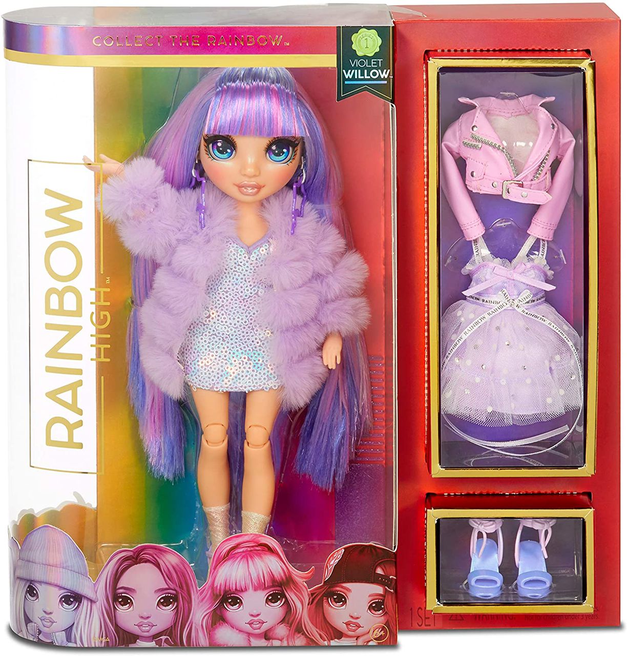 Poupée Rainbow High Violet Willow / Ages + 6 ans 