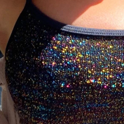 Bikini scintillant à nœud – Image 5