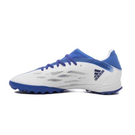 adidas X Speedflow .3 TF Diamond Edge - Blanc/Bleu Marine/Bleu – Image 5