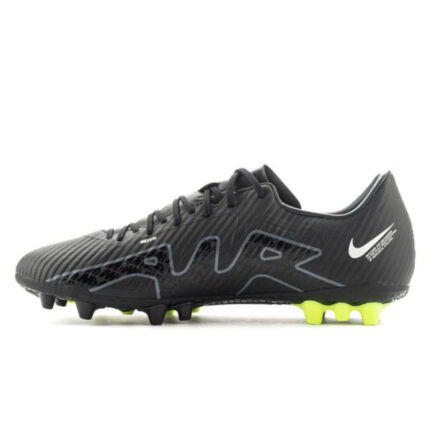 Nike Air Zoom Mercurial Vapor 15 Academy AG Shadow - Noir/Gris/Blanc/Jaune Fluo – Image 3