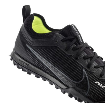 Nike Air Zoom Mercurial Vapor 15 Pro TF Shadow - Noir/Gris/Blanc/Jaune Fluo – Image 3