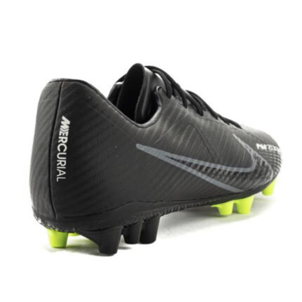 Nike Air Zoom Mercurial Vapor 15 Academy AG Shadow - Noir/Gris/Blanc/Jaune Fluo – Image 2