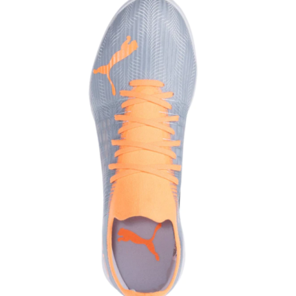 Puma Ultra 3.4 TT Artificial Turf Soccer Shoes - Grey-Citrus – Image 3