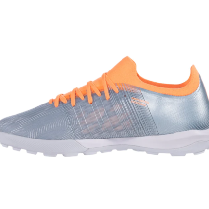 Puma Ultra 3.4 TT Artificial Turf Soccer Shoes - Grey-Citrus – Image 2